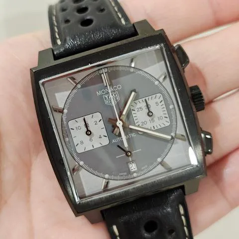 TAG Heuer Monaco CBL2181.FC6515 39mm Titanium Black 9