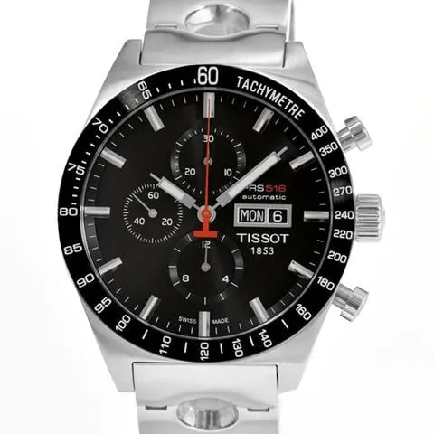 Tissot PRS 516 T044.614.21.051.00 45mm Stainless steel Black