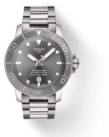 Tissot Seastar 1000 43mm Stainless steel Gray