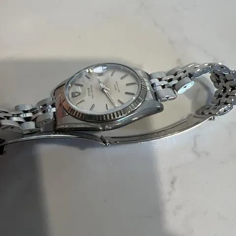 Tudor Prince Oysterdate 75204 34mm White gold Silver 1