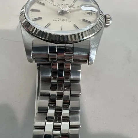 Tudor Prince Oysterdate 75204 34mm White gold Silver 9