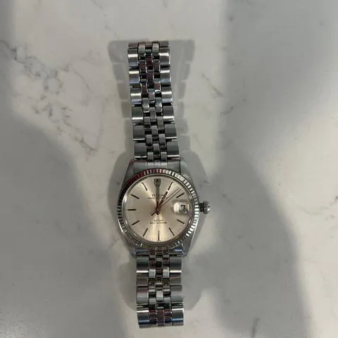 Tudor Prince Oysterdate 75204 34mm White gold Silver 13