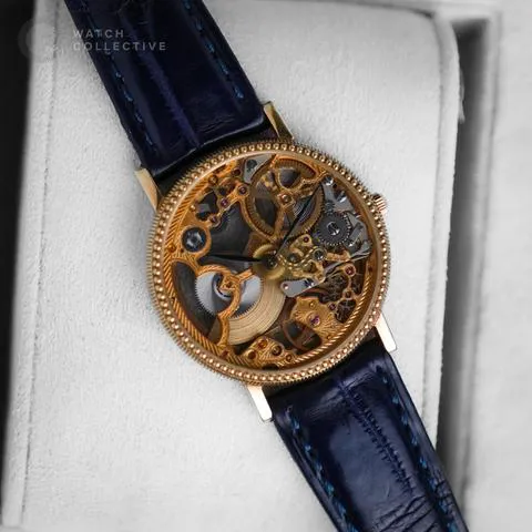 Universal Genève Microtor 151.11.662 32mm Yellow gold Skeletonized