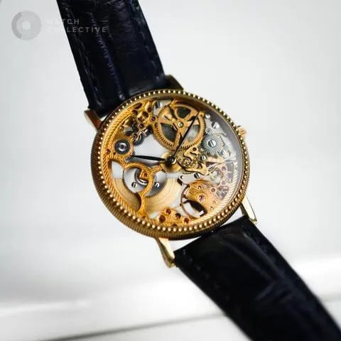 Universal Genève Microtor 151.11.662 32mm Yellow gold Skeletonized 8