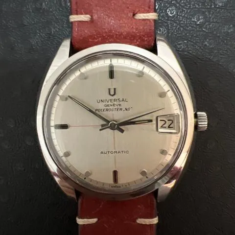 Universal Genève Polerouter 869108 35mm Stainless steel Silver 8