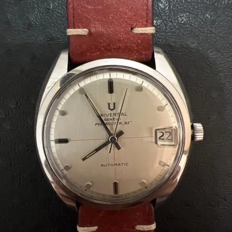 Universal Genève Polerouter 869108 35mm Stainless steel Silver 9