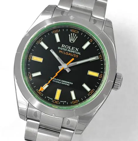 Rolex Milgauss 116400GV 40mm Stainless steel Black