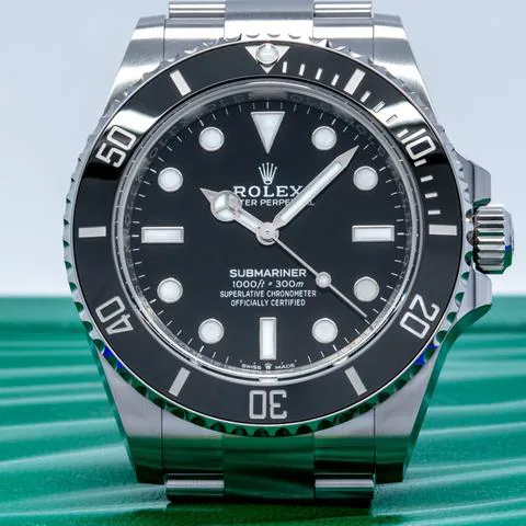 Rolex Submariner 124060 41mm Stainless steel Black