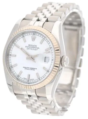 Rolex Datejust 36 116234 36mm Stainless steel White 1