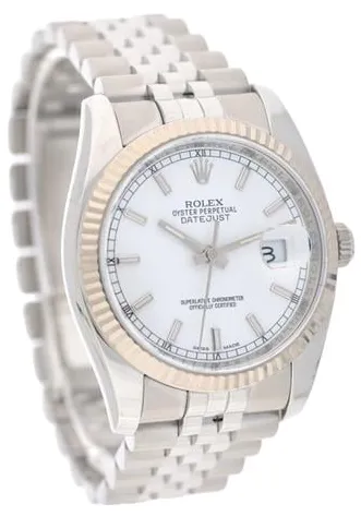 Rolex Datejust 36 116234 36mm Stainless steel White 3