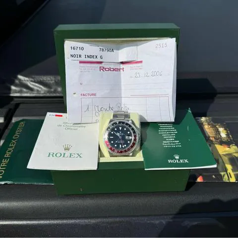 Rolex GMT-Master II 16710 40mm Stainless steel Black 13