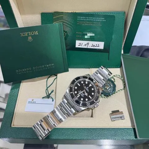 Rolex Submariner 124060 41mm Stainless steel Black