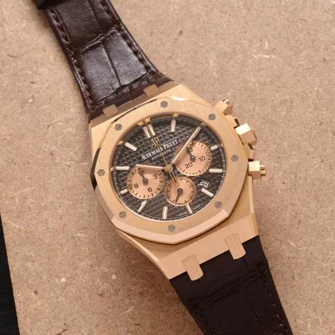 Audemars Piguet Royal Oak 26331OR.OO.D821CR.01 41mm Rose gold Brown