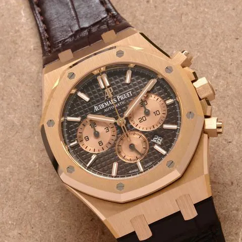 Audemars Piguet Royal Oak 26331OR.OO.D821CR.01 41mm Rose gold Brown 1