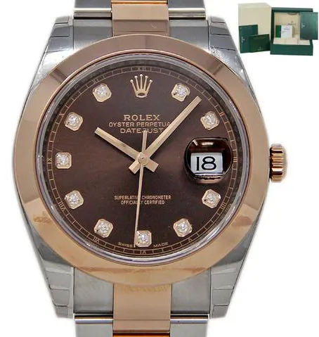 Rolex Datejust 41 126301 41mm Stainless steel Brown