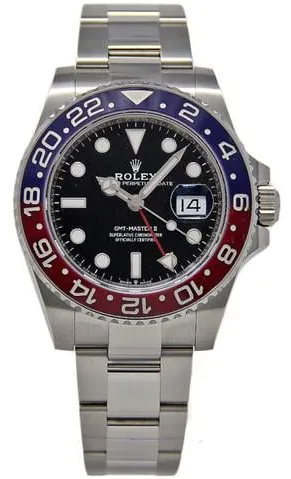 Rolex GMT-Master II 126710 40mm Stainless steel Black