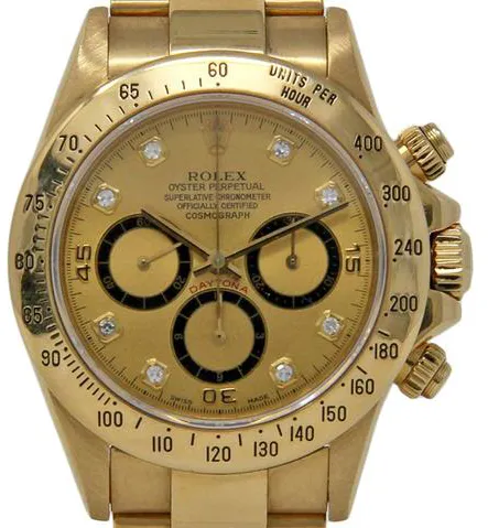 Rolex Daytona 16528 40mm Yellow gold Champagne 1