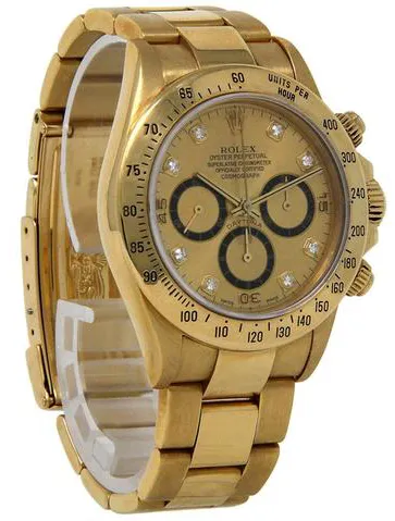 Rolex Daytona 16528 40mm Yellow gold Champagne 4