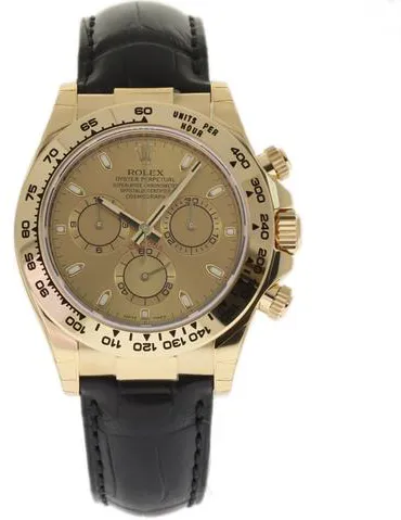 Rolex Daytona 116518 40mm Yellow gold Champagne 1