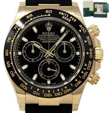 Rolex Daytona 116518 40mm Yellow gold Champagne