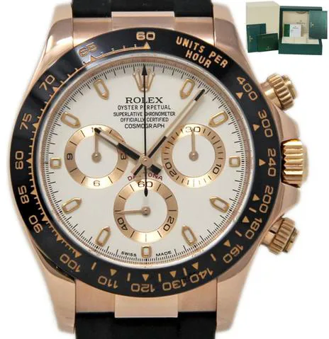 Rolex Daytona 116515 40mm Rose gold Champagne