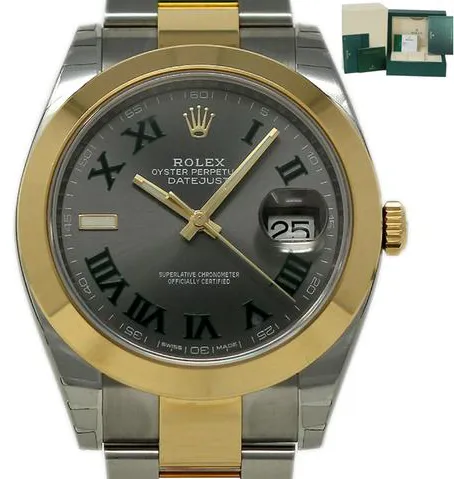 Rolex Datejust 41 126303 41mm Stainless steel Green