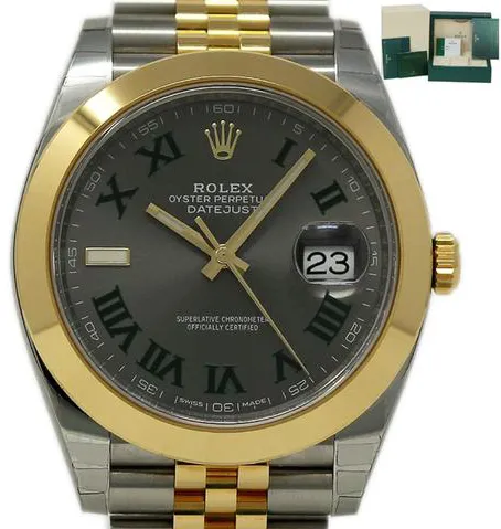 Rolex Datejust 41 126303 41mm Stainless steel Green