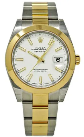 Rolex Datejust 41 126303 41mm Stainless steel White 1