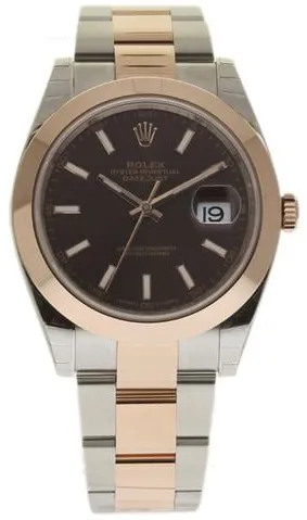 Rolex Datejust 41 126301 41mm Stainless steel Brown 1