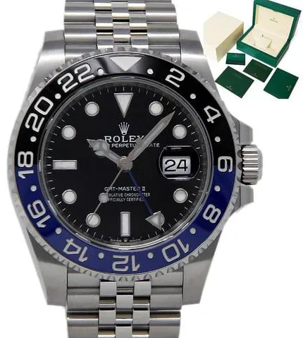 Rolex GMT-Master II 126710 40mm Stainless steel Black