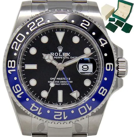 Rolex GMT-Master II 126710 40mm Stainless steel Black