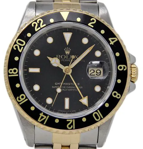 Rolex GMT-Master II 16713 40mm Stainless steel Black