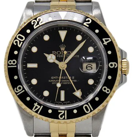 Rolex GMT-Master II 16713 40mm Stainless steel Black