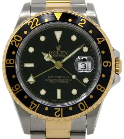 Rolex GMT-Master II 16713 40mm Stainless steel Black