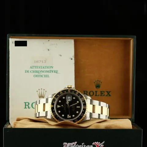 Rolex GMT-Master II 16713 40mm Stainless steel Black 4