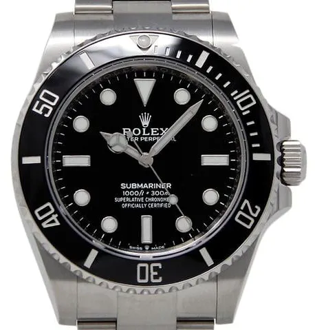 Rolex Submariner 124060 41mm Stainless steel Black