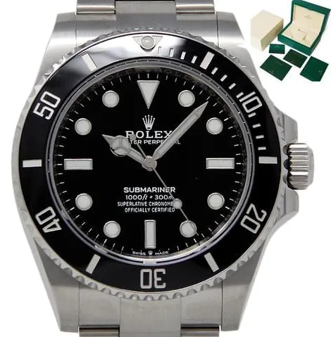 Rolex Submariner 124060 41mm Stainless steel Black