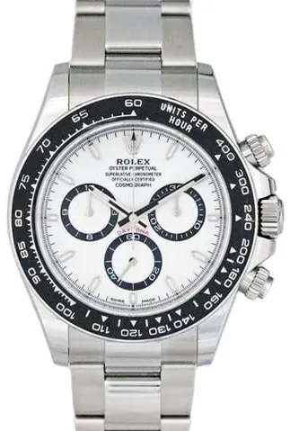 Rolex Daytona 126500LN 40mm Stainless steel White