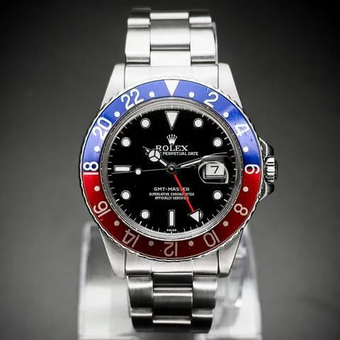 Rolex GMT-Master 16750 40mm Stainless steel Black