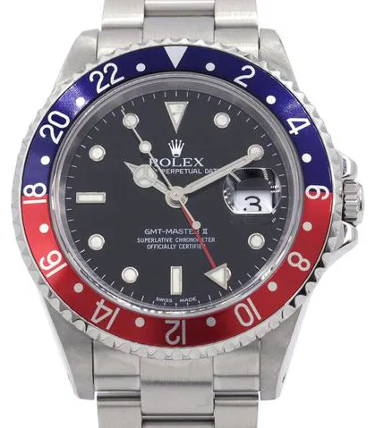 Rolex GMT-Master II 16710 40mm Stainless steel Black