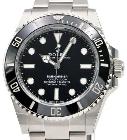 Rolex Submariner 124060 41mm Stainless steel Black