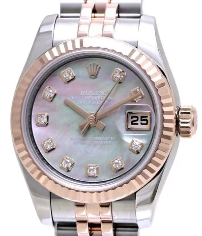 Rolex Lady-Datejust 179171NG 26mm Yellow gold and Stainless steel Mother-of-pearl