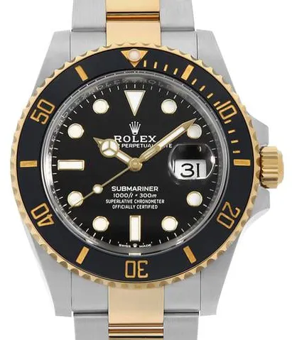 Rolex Submariner 126613LN 41mm Yellow gold and Stainless steel Black