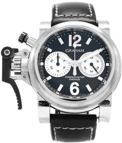 Graham Chronofighter Oversize 20VAS.B0IA.L50B 47mm Stainless steel Black