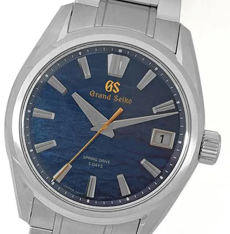 Grand Seiko Spring Drive SLGA007 40mm Stainless steel Blue