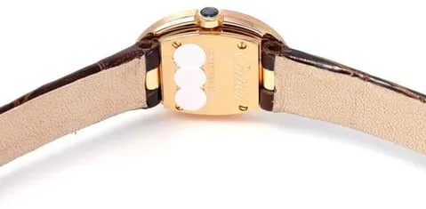 Cartier Mini Baignoire W8000017 25mm Rose gold Silver 4