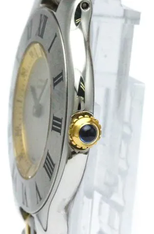 Cartier 21 Must de Cartier 31mm Yellow gold and Stainless steel Silver 3