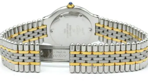 Cartier 21 Must de Cartier 31mm Yellow gold and Stainless steel Silver 4