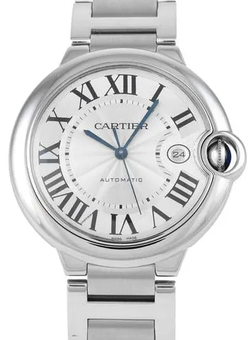 Cartier Ballon Bleu 42mm W69012Z4 42mm Stainless steel Silver