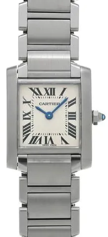 Cartier Tank Française W51008Q3 20mm Stainless steel Silver